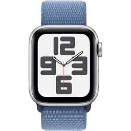 Смарт-годинник Apple Watch SE 2 GPS 40mm Silver Aluminium Case with Winter Blue Sport Loop [MRE33] [95080] - мініатюра 2