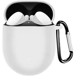 Чохол-накладка DK Silicone Candy Friendly з карабіном для Google Pixel Buds 2 (011407) (white)