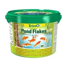 Сухий корм для ставкових риб Tetra в пластівцях Pond Flakes 10 л для всіх ставкових риб