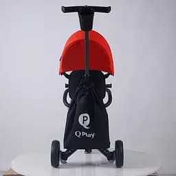 Велосипед складаний триколісний дитячий Qplay Nova+ Rubber Orange Sunset (S700-13Nova+OrangeSunset) - мініатюра 10