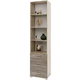 Шафа-пенал з ящиками Еверест Бриз-16 сонома/трюфель (EVR-2284)