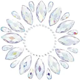 Стрази-прикраси Leg Avenue Fluer body jewels sticker