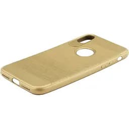 Чохол-накладка Usams Lavan Series Apple iPhone X Gold - мініатюра 6
