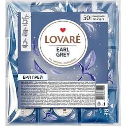 Чай Lovare Earl Grey 50 пач. 100 г