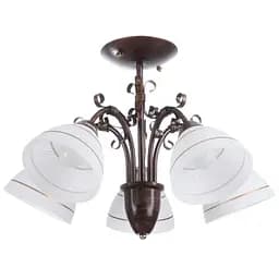 Люстра стельова Brille E27 60W BR (LK-526C/5)