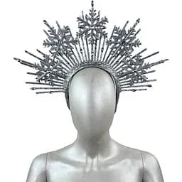 Обруч со снежинками Снежная феерия