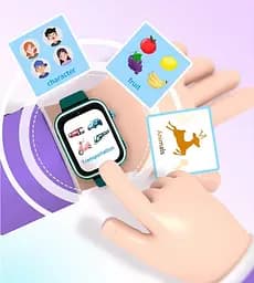 Смарт годинник-телефон дитячий з дзвінками від SIM картки та прослушкою Lemfo M97, GPS трекер, 4G відеозв'язок, геопаркан та кнопка SOS Блакитний - мініатюра 9