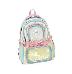 Рюкзак в стиле Лолита бирюзовый Lolita Backpack Teal 32x44x12 см