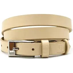 Ремінь шкіряний Grande Pelle жіночий 120х2 см acs0029323