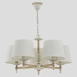 Люстра ALFA Roksana White 18535