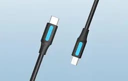 Кабель Vention USB 2.0 C Male to Mini-B Male 2A Cable 1.5M Black (COWBG) - мініатюра 5