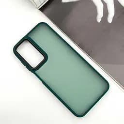 Чохол TPU+PC Lyon Frosted для Samsung Galaxy A14 4G/5G Green - мініатюра 2