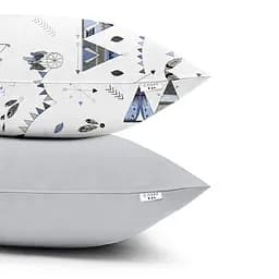 Набір наволочок Cosas Dream wigwam 40х60 см сірий (SetPillow_WigwamDream_Grey_40х60) - мініатюра 3