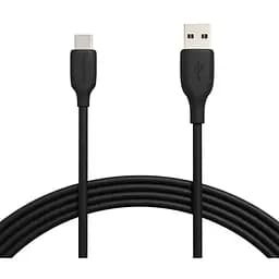 Кабель Amazon Basics USB-C/USB-A 2.0 для швидкої зарядки, швидкість 480 Мбіт/с, сертифікація USB-IF, Apple iPhone 16/15, iPad, Sam