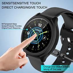 Захисний чохол Tamister для смартгодинника Xiaomi Watch 2 з плівкою прозорий - мініатюра 7