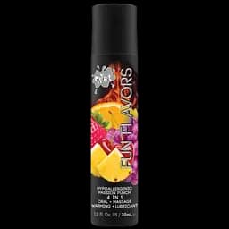 Їстівний лубрикант 4 в 1 на водній основі Wet Fun Passion Punch 30 мл