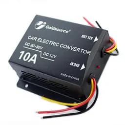 Преобразователь автомобильный инвертор XPRO DC24-12 10A черный (42490-10A_213)