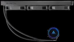 Водяне охолодження Chieftec Iceberg 360 DARK ARGB Black (CLC-360-BLK) - мініатюра 3