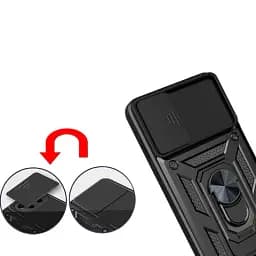 Панель BeCover Military для Samsung Galaxy M13 SM-M135 Black (708207) - мініатюра 4