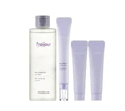 Набір базовий Ліфтинг та Освітлення Retin-Collagen 3D Core toner Fraijour 250 мл Eye cream 15 мл Cream 2х10 мл