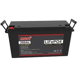 Акумулятор Must LiFePO4 12V (12.8V/200Ah/2 560Wh) (LP15-12200) [163810]