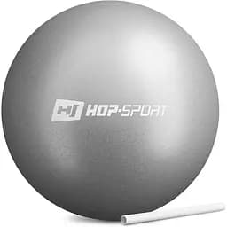 Фітбол Hop-Sport 25см сріблястий - мініатюра 2