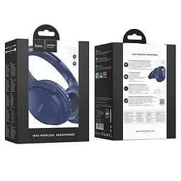 Навушники Hoco Mighty BT headphones W40 BT5.3, 7H, AUX/TF Card, Type-C - мініатюра 2