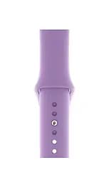 Силіконовий ремінець на смарт-годинник для Apple Watch 38,40,41,42 mm, Sport Band (3 Straps), lilac, зі зручною застібкою, для годинника епл вотч, спортивний, ArmorStandart (ARM51939)