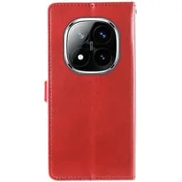 Шкіряний чохол-книжка GETMAN Gallant (PU) для Xiaomi Redmi Note 15 Pro 5G Червоний - мініатюра 5