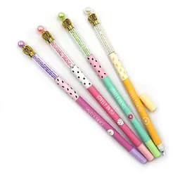 Ручка пиши-стирай Lovely Days, синяя, 12 шт., 293 (в ассортименте)