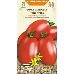 Семена Томат низкорослый Насіння України Искорка 0.2 г (646800)