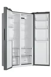 Холодильник Haier SBS, 177.5x90.8х64.7, холод.відд.-337л, мороз.відд.-177л, 2дв., А++, NF, інв., дисплей, сріблястий - мініатюра 5