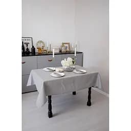 Скатерть Прованс Жемчужина Silver праздничная с люрексом 132х220 см (37598)