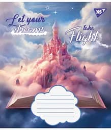 Набір зошитів Yes Let your dreams А5 в клітинку 18 аркушів 25 шт. (766971) - мініатюра 6