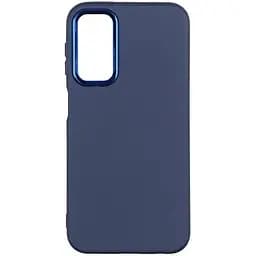 Чохол Silicone Cover Metal frame AA Samsung Galaxy A34 5G Dark blue