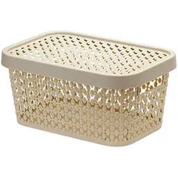 Коробка для зберігання речей, з кришкою, латте 1.5 л (2347-IH-латте)