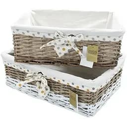 Набор плетених корзин Natural House 2 шт. (FB-40/48)