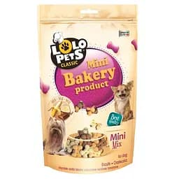 Бісквітне печиво для собак Lolopets Mix Mini 350 г (LO-80805)