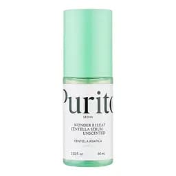 Сироватка для обличчя з центелою без запаху Wonder Releaf Centella Serum Unscented PURITO 60 мл