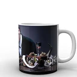 Кухоль GeekLand Ганнібал Hannibal на сірому фоні HN.02.006 330 мл білий