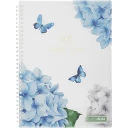 Зошит ARABESKI B5 80 арк клітинка пластикова обкладинка прозорий BM.2586-00