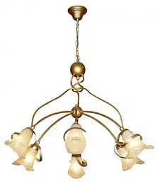 Люстра подвесная Brille кантри E14 60W G (BR-858S/6)