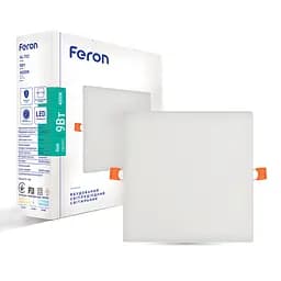 Светодиодный встраиваемый светильник Feron AL702 9Вт 4000K белый