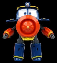 Трансформер паровозик Silverlit Robot Trains Виктор, 10 см (80168)