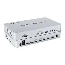 Багатоканальний комутатор PowerPlant HDMI 6x1 Multi-viewer 1080p (HDSW6-Q)
