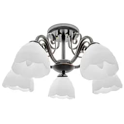 Люстра стельова Brille класична E27 60W G (LK-577C/5)