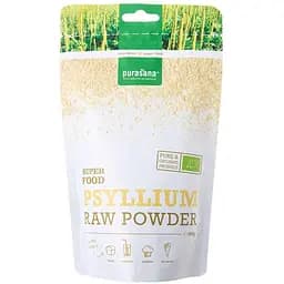 Порошок Purasana псилиум, из лузги семян подорожника, органический, 200 г