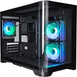 Корпус 1stPlayer UV6-BK-2FC7R-1FC7 Black [146397]