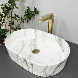 Умивальник VBI Verona 50 aiax накладний VBI-011312, Мармур