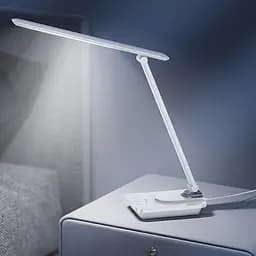 Лампа настільна Hoco HX12 Eye Protection Foldable Table Lamp White - мініатюра 5